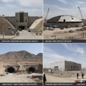 איראן מחזקת את מתקני הגרעין שלה לאחר תקיפות ארה"ב וישראל