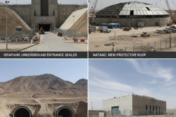 איראן מחזקת את מתקני הגרעין שלה לאחר תקיפות ארה"ב וישראל