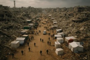 İsrail “Dünya Şurası” vasitəsilə Qəzza sektorunun bərpasını maliyyələşdirməyi rədd edir