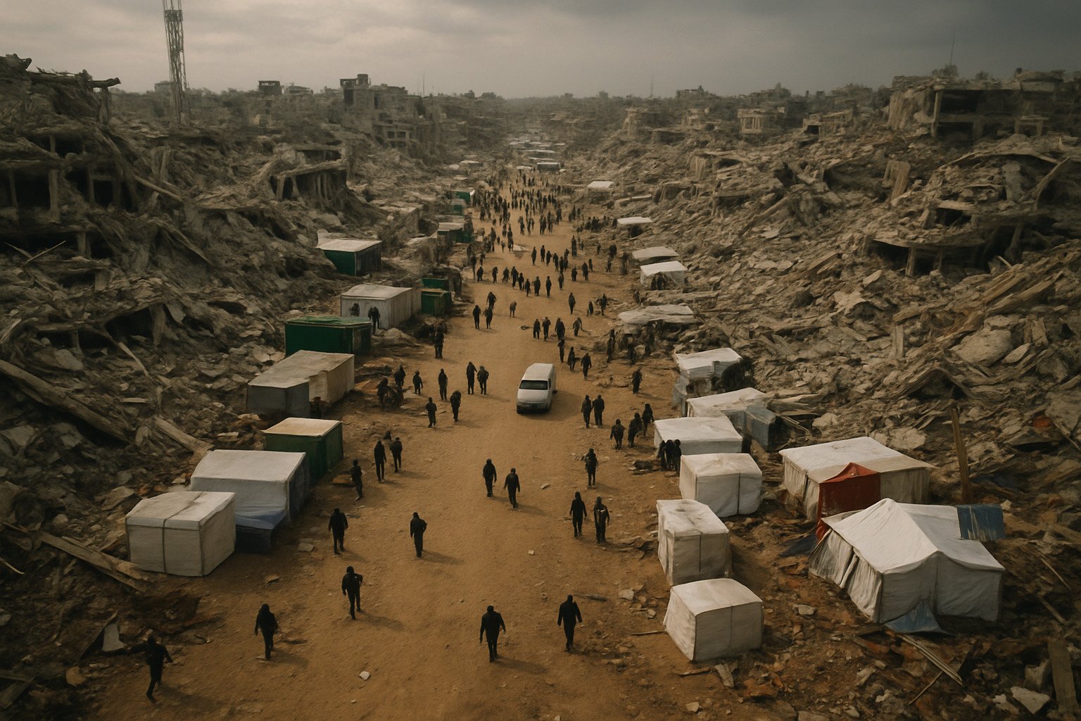 İsrail “Dünya Şurası” vasitəsilə Qəzza sektorunun bərpasını maliyyələşdirməyi rədd edir