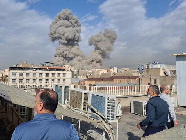 Explosions in Tehran: Three Powerful Strikes and Communication Blackout