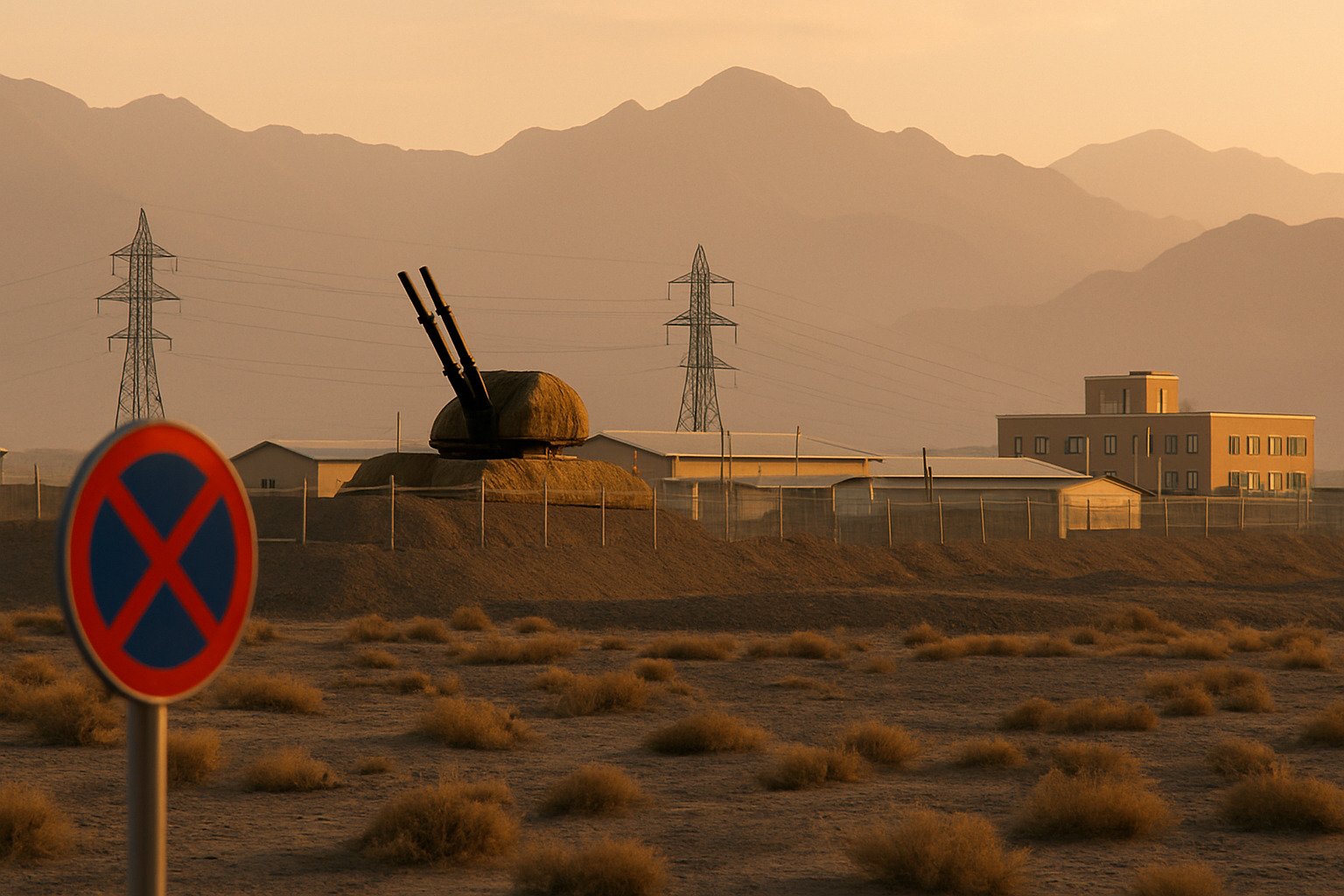 נזק במפעל ההעשרה התת-קרקעי בנאטנז