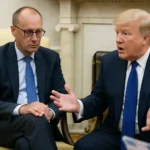 טראמפ התייחס למצב בגרמניה במסיבת עיתונאים