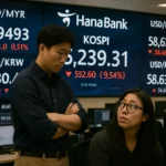 פניקה בשוק הקוריאני: KOSPI מאבד יותר מ-12% ביום