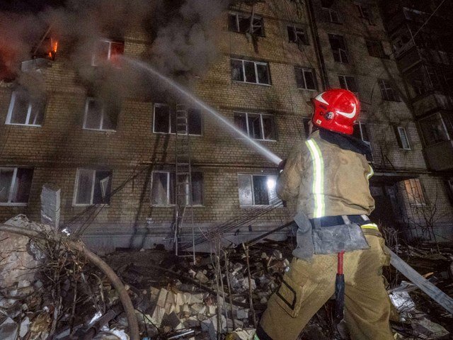 ירי הלילה בקייב: נפגעים והרס