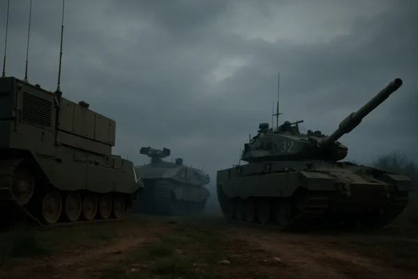 חיילי ישראל מחזקים את ההגנה בדרום לבנון