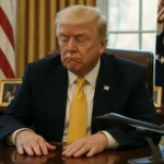 Trump Calls the Democratic Party the “Main Enemy” After Events in Iran