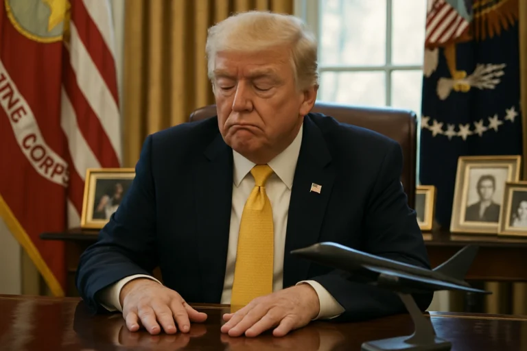 Trump Calls the Democratic Party the “Main Enemy” After Events in Iran