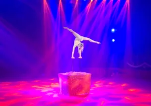 בבגדד התחילה מופע קרקס חדש "עולים לשמים"