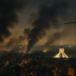 הצבא הישראלי מבצע סדרת תקיפות על תשתיות איראניות בטהראן