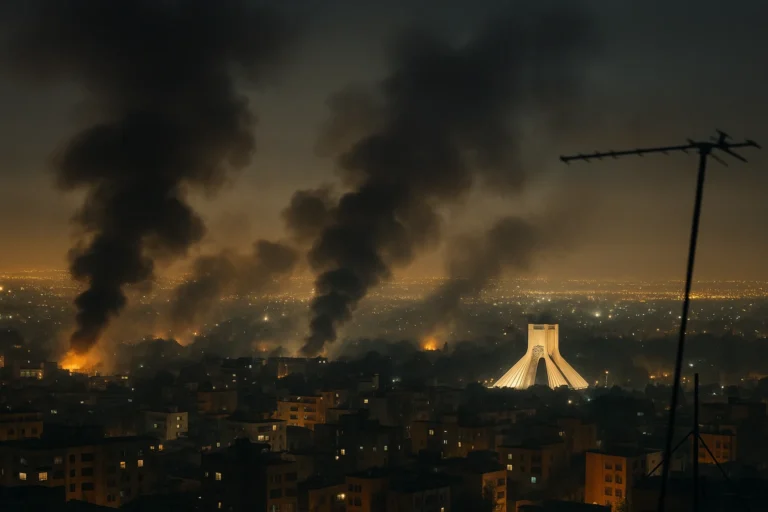 הצבא הישראלי מבצע סדרת תקיפות על תשתיות איראניות בטהראן