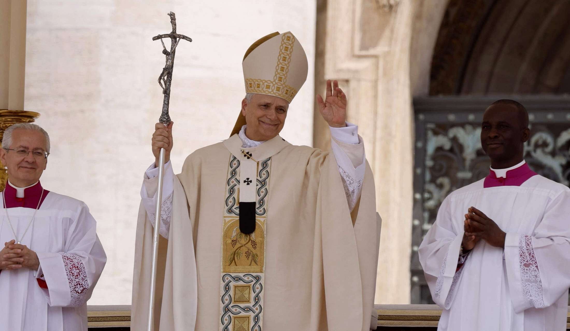 פגישה של יושב ראש "יד ושם" עם האפיפיור לאו ה-14 בוותיקן