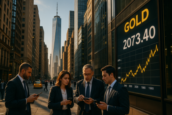 מחיר הזהב יורד לרמה הנמוכה ביותר מאז תחילת השנה