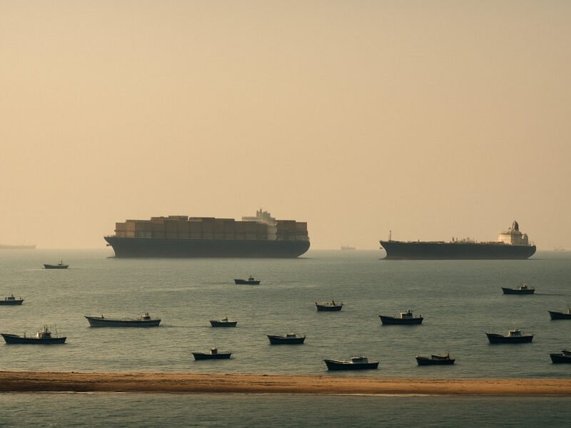 19 апреля через Ормузский пролив прошло свыше 20 судов